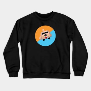 Mutt Cutts Dumb & Dumber Badge Crewneck Sweatshirt